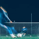 Football player dribble