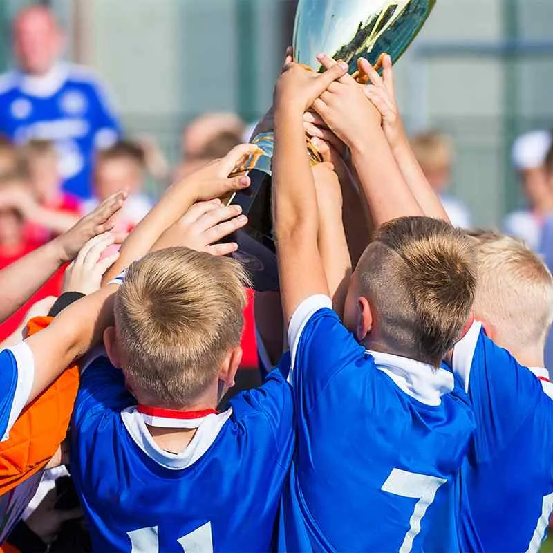 Naas AFC youth football training session