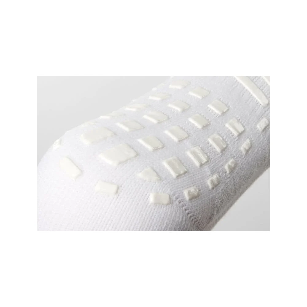 Classic Mid-Leg Grip Socks White