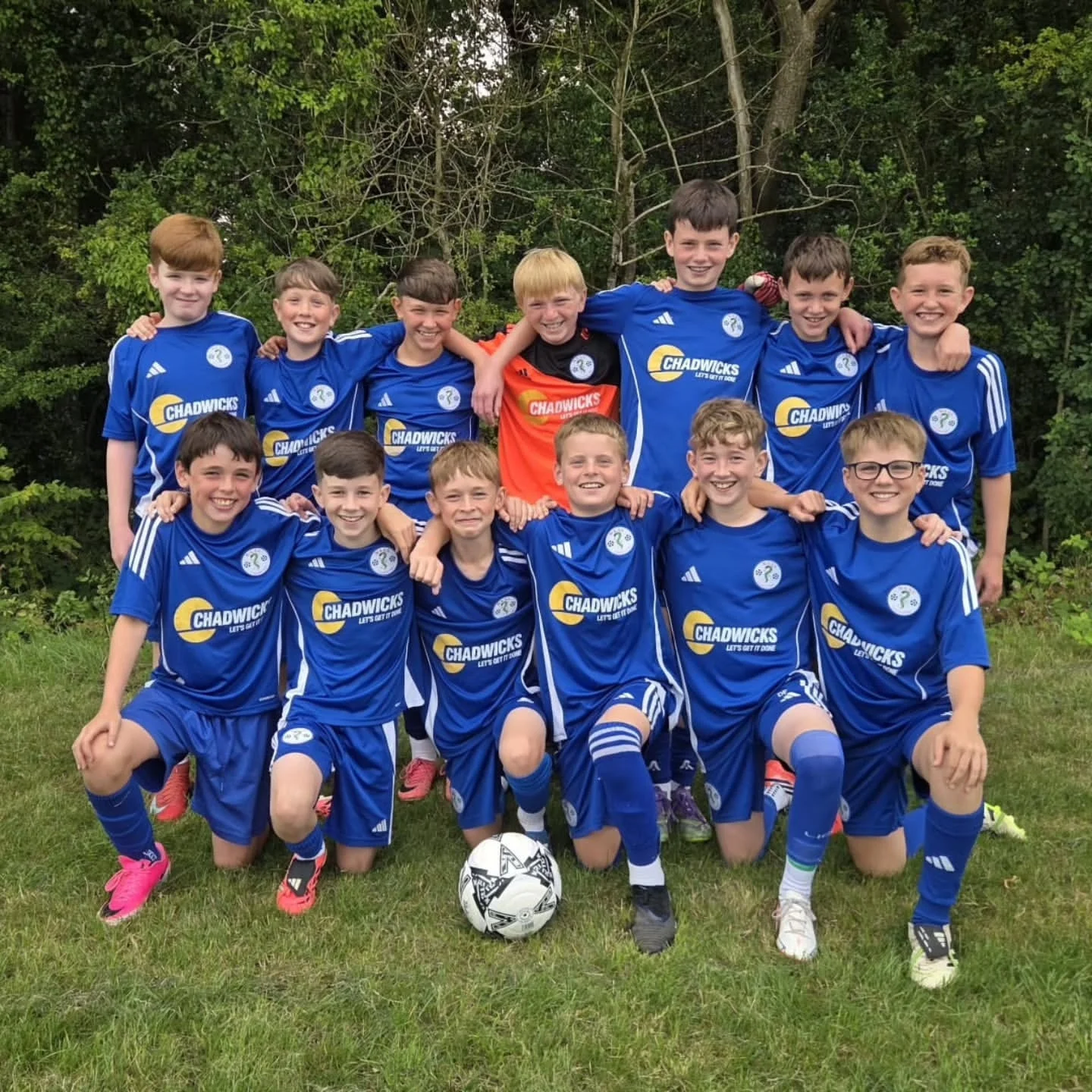 Naas AFC U12 squad ready for match action